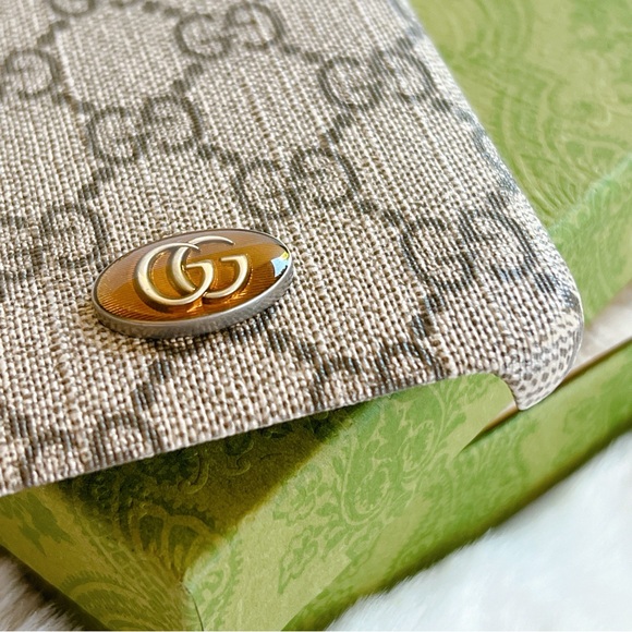 Gucci iphone 11 pro max cover case Brand New logo w/ box tags pristine Ophidia - Picture 5 of 16